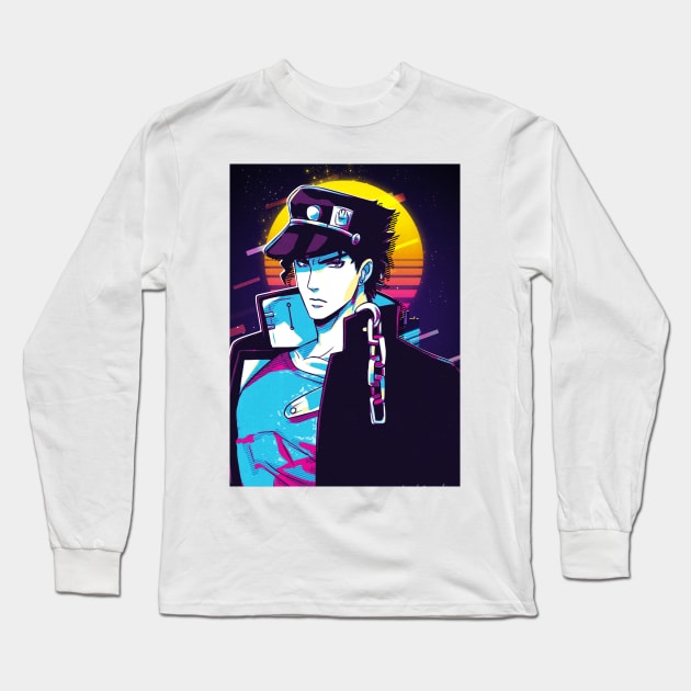 Anime jojo Long Sleeve T-Shirt by San Creative